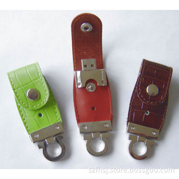 Convenient and Durable Leather USB Disk
